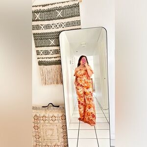 Free People Carmen Off-Shoulder Wide-Leg Jumpsuit